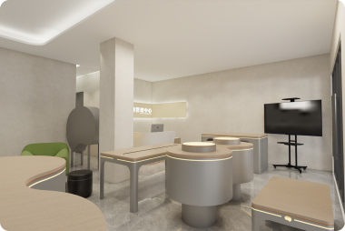 脑次元健康管理中心门店环境 - 设备展示区域